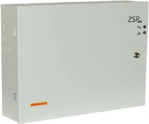 Sursa de alimentare pentru sisteme de detectie incendiu 24V/4A in cutie metalica Merawex ZSP100-4A-18