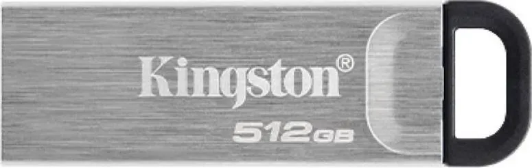 Memorie USB Kingston DataTraveler Kyson 512GB, USB Type-A, Argintiu