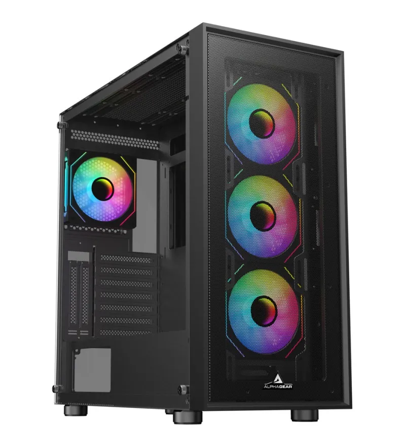 Carcasa Alphagear Juggernaut ARGB black