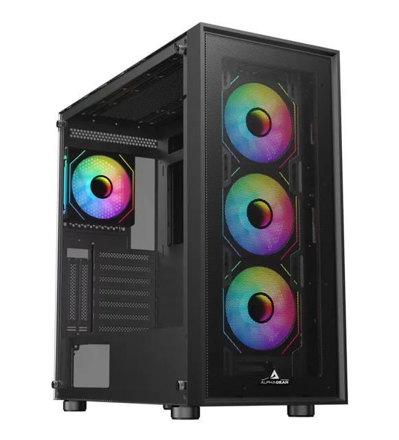 Carcasa Alphagear Juggernaut ARGB black
