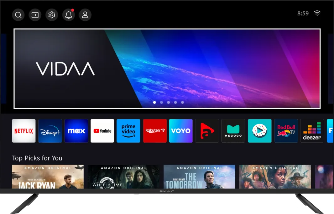 LED TV Diamant Smart 43HL5530U/C, 109 cm, 4K UHD, Vidaa — Resigilat