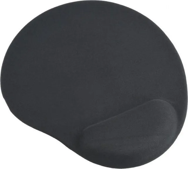 Mousepad Gaming Gembird MP-GEL-BK, 220 x 240 mm, Negru