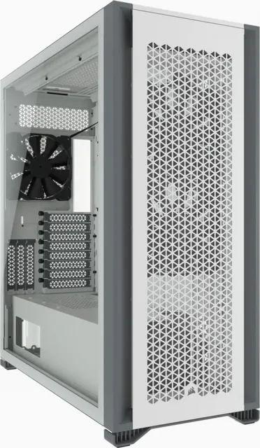 Carcasa Corsair 7000D Airflow, RGB, Full Tower, White
