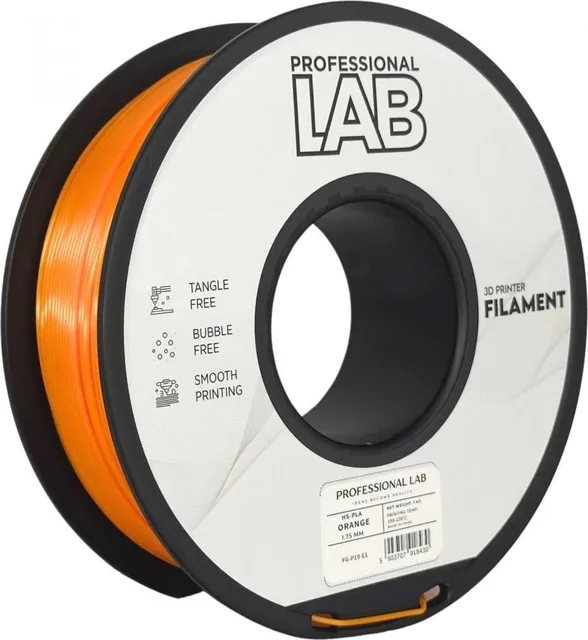 Filament 3D Proffesional Lab, Diamentru 1.75mm, Greutate: 1KG, Culoare: , Material: PLA, Temperatura: 180-240c.