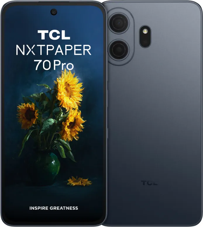 Telefon TCL Nxtpaper 70 Pro, Dual SIM, 8 GB RAM, 256 GB, 5G, Albastru
