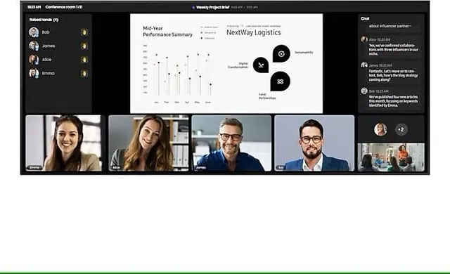 Monitor signage Samsung QP105D, 105". Garantie 3 ani. Necesita suport de perete sau stand mobil