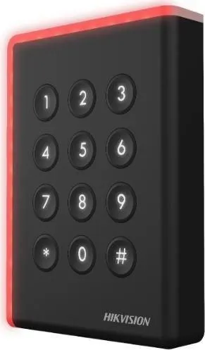Cititor card cu tastatura Hikvision DS-K1108AMK, citeste carduri Mifare 13.56 MHz