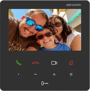 Post interior videointerfon color Hikvision DS-KH6110-WE1, 4.3-inch colorful touch screen
