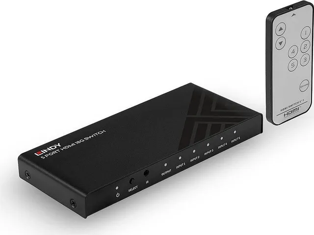 Lindy 5 Port HDMI 18G Switch Technical details Specifications