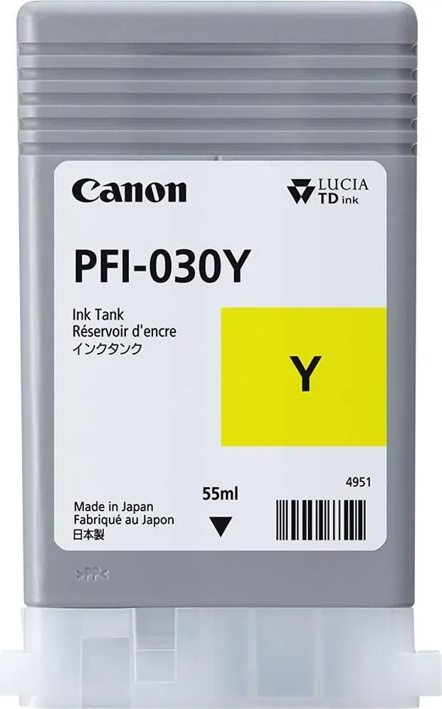 Cartus Canon PFI-030Y, Yellow