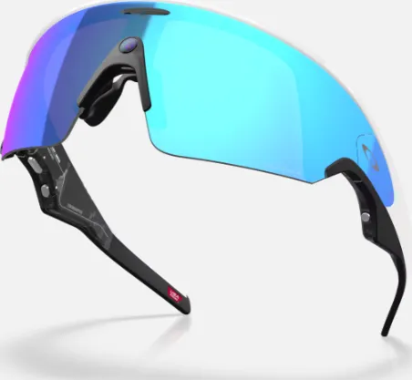 Oakley Meta Vanguard AI Glasses White/Prizm Sapphire