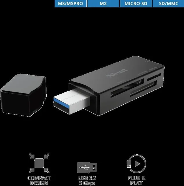 Card reader Trust Nanga USB 3.1 Card Reader