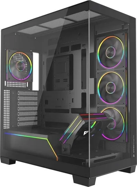 Carcasa Alphagear Mirage mark 3, RGB, Mid Tower, Black