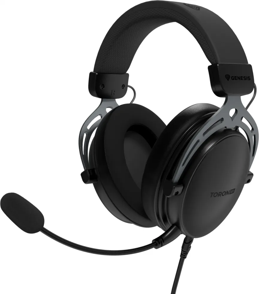 Casti Gaming Head-band Genesis Toron 531, Wired, Noise Canceling, Negru