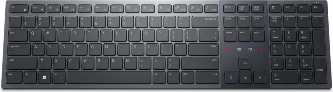 Tastatura Wireless Dell Premier Wireless Keyboard KB900, Gri, US International