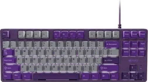 Tastatura Mecanica Gaming Fury Kanabo K2 TKL, USB, gri-violet, US Layout