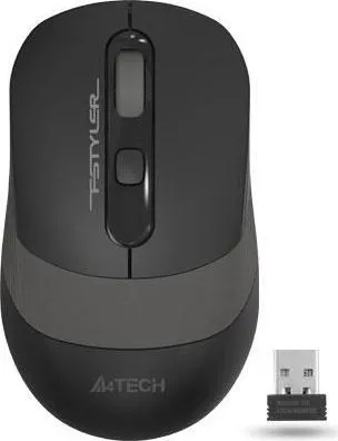 Mouse Gaming Wireless A4TECH FG10, 2000 dpi, Multicolor (FG10 GREY)
