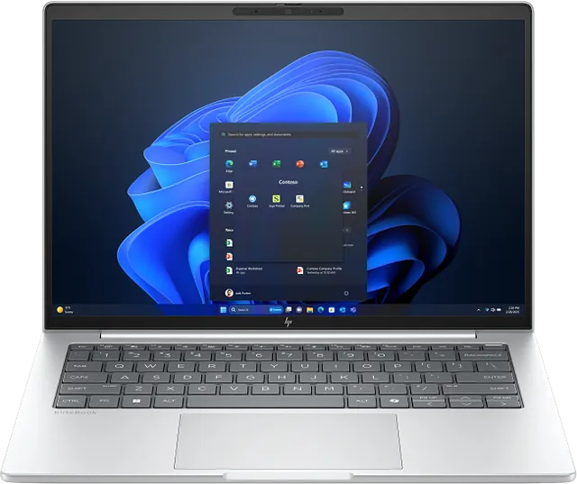 Laptop Business HP EliteBook 8 G1i, cu procesor Intel Core Ultra 5 226V, 14'' IPS, 16 GB LPDDR5x, 512 GB