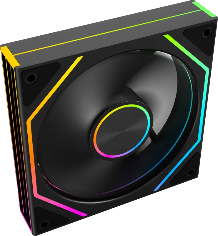 Ventilator Carcasa Alphagear Mistral ARGB, 12 cm, RGB