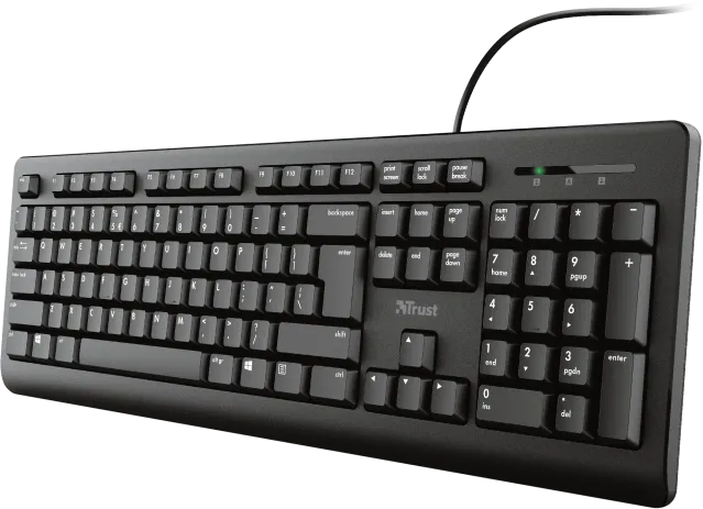 Tastatura Trust Primo, USB, Negru, Qwerty