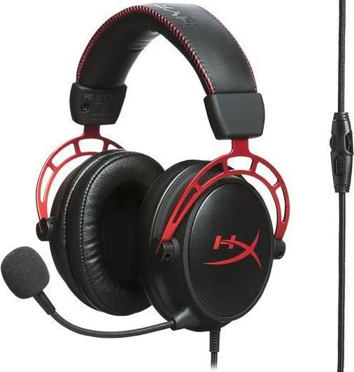 Casti Gaming Head-band HyperX Cloud Alpha, Wired, Rosu