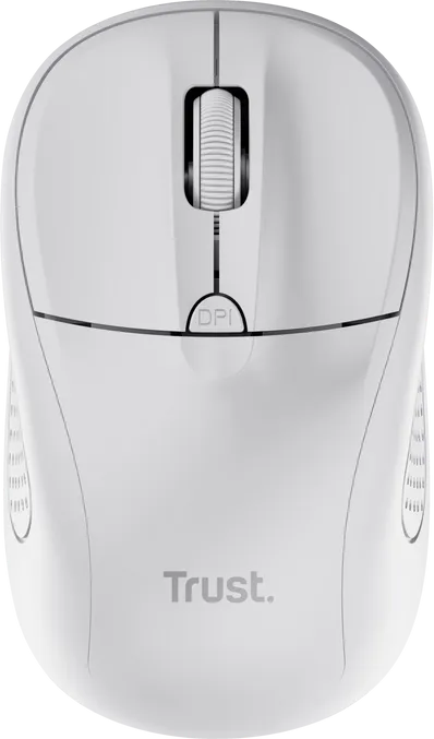 Mouse Wireless Trust Primo, 1600 DPI, Alb