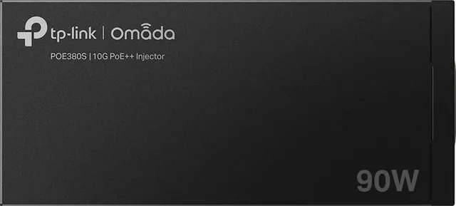 Omada 10G PoE++ Injector Adapter PORT: 1× 10Gbps PoE Port