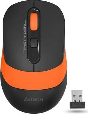 Mouse Gaming Wireless A4TECH FG10, 2000 dpi, Multicolor (FG10 ORANGE)