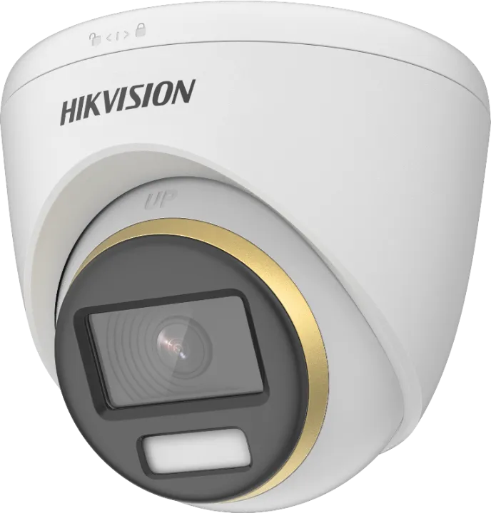 Camera de supraveghere Turret ColorVu PoC 8MP Hikvision DS-2CE72UF3T- E(2.8MM), lentila fixa 2.8mm