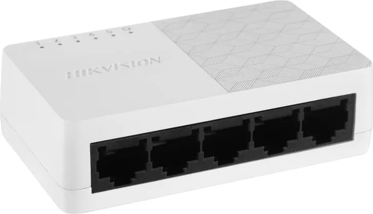 Switch Hikvision Gigabit DS-3E0505D-O, 5 porturi