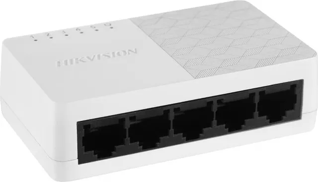 Switch Hikvision Gigabit DS-3E0505D-O, 5 porturi