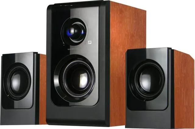 Boxe Serioux 2.1 SoundBoost HT2100C, 16W RMS, lemn