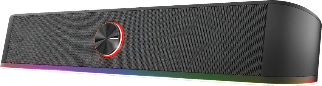 Soundbar Trust GXT 619 Thorne RGB, 12W, USB, negru