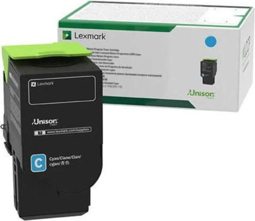 Toner Lexmark 78C2XC0, Cyan