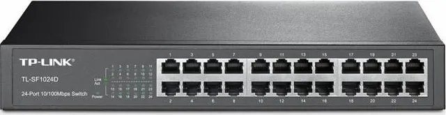 Switch TP-Link TL-SF1024D, 24 port, 10/100Mbps