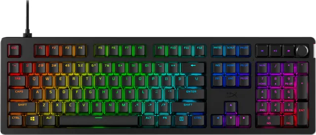 Tastatura Mecanica Gaming HyperX Alloy Rise, RGB, USB, negru, US