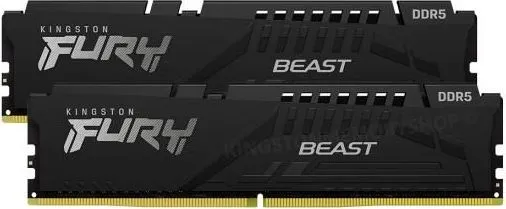 Memorie RAM Kingston FURY Beast, 64GB DDR5, 5600MHz, CL40