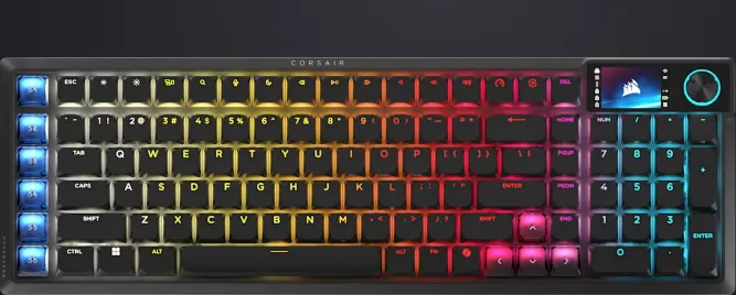 Tastatura Mecanica Gaming Corsair Vanguard AIR 99, RGB, USB, Negru