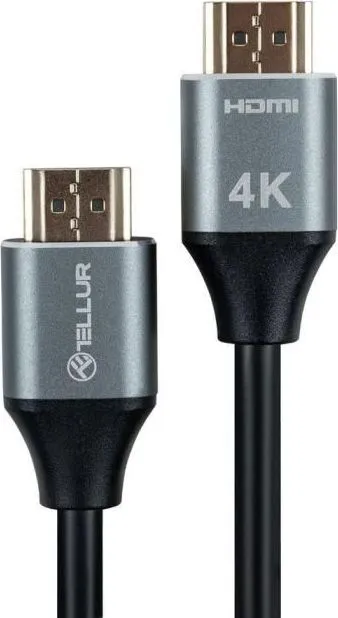 Cablu Tellur High Speed HDMI 2.0 4k, HDMI/ HDMI, 3 m, Negru