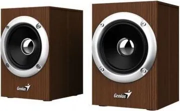 Boxe PC Genius SP-HF 280 Wood, Sistem 2.0, Maro