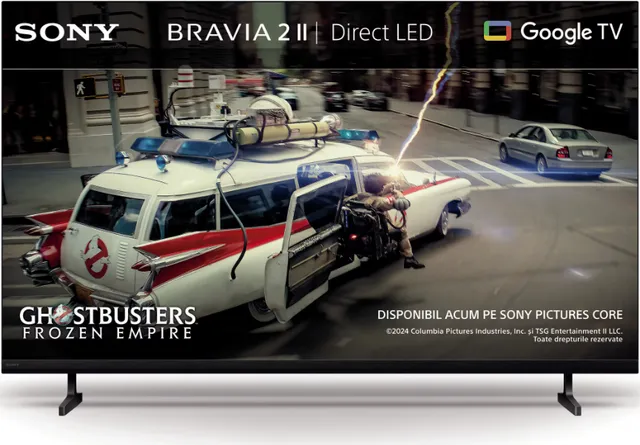 Televizor Sony Bravia 2 II LED 50S25M2, 126 cm, Smart Google TV, 4K Ultra HD, Clasa E (Model 2026)