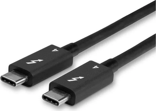 Cablu Lindy Thunderbolt 4, Thunderbolt/ USB Type C, 1m, Negru