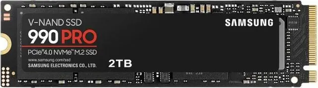 SSD Samsung, 990 PRO, 2TB, M2, PCIe 4.0 NVMe