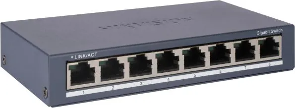 Switch Hikvision Gigabit DS-3E0508-O, 8 porturi