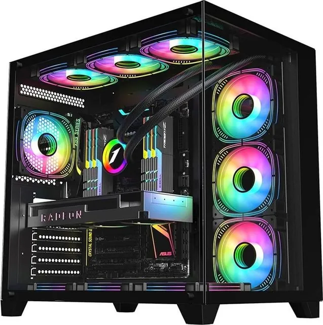 Carcasa 1st Player MV8-TP-BK, Mid Tower, Black