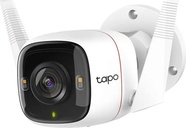 Camera Supraveghere WIFI, wireless TAPO C320WS, 2.4 GHz, WPA/WPA2-PSK, Detectează mișcarea — Resigilat