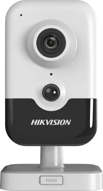 Camera de supraveghere IP cube 4MP Hikvision DS-2CD2443G2-IW(2.8MM)(W), lentila fixa 2.8mm