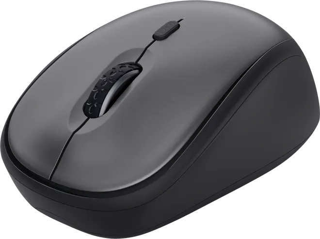 Mouse Wireless Trust Yvi+ Silent Wireless Mouse, 1600 dpi, Negru