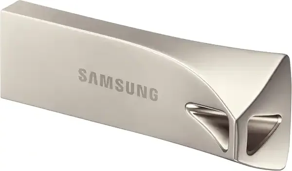 Memorie USB Flash Drive Samsung 64GB Bar Plus, USB 3.1 Gen1, Champaign Silver