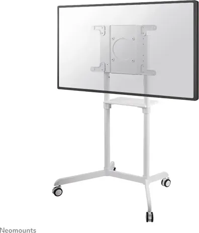 Stand mobil de podea, Neomounts by Newstar NS-M1250WHITE, 37"-70", VESA max. 600x400, suporta pana la 70kg